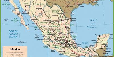 Meksiko kartica država